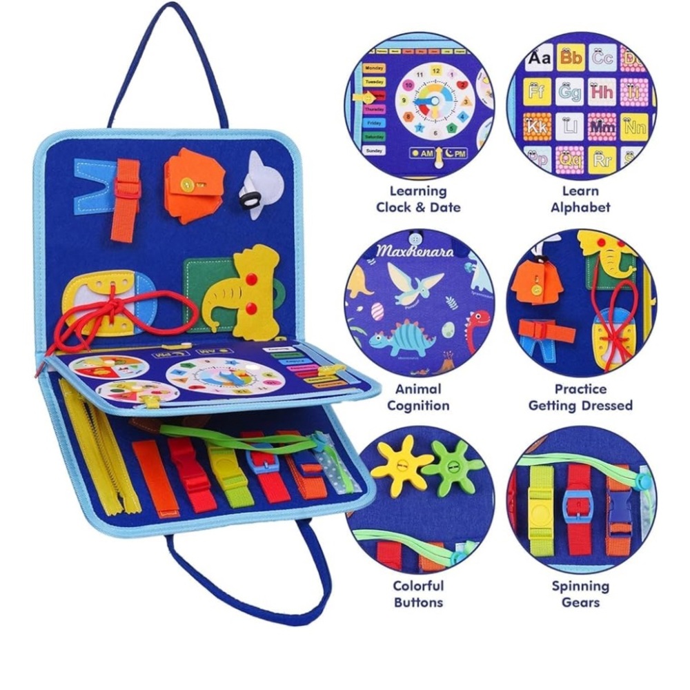 Learning Busy Board for Kids